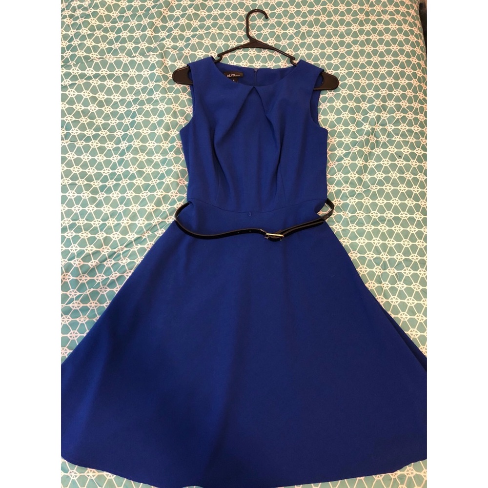 Alyx royal blue dress
